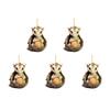 Christmas Dragon Ornaments Novelty Dragon Egg Tree Pendant Acrylic Hanging Keychain Decoration Festive Party Supplies