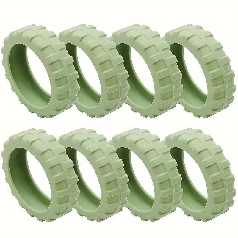 Silicone Protective Cover for Silent, Shock-Absorbing Suitcase Wheels