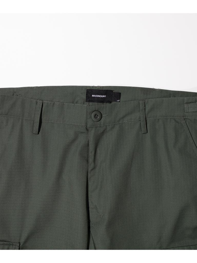 MASSNOUN Field Cargo Ripstock Shorts Mshsp004-Kk