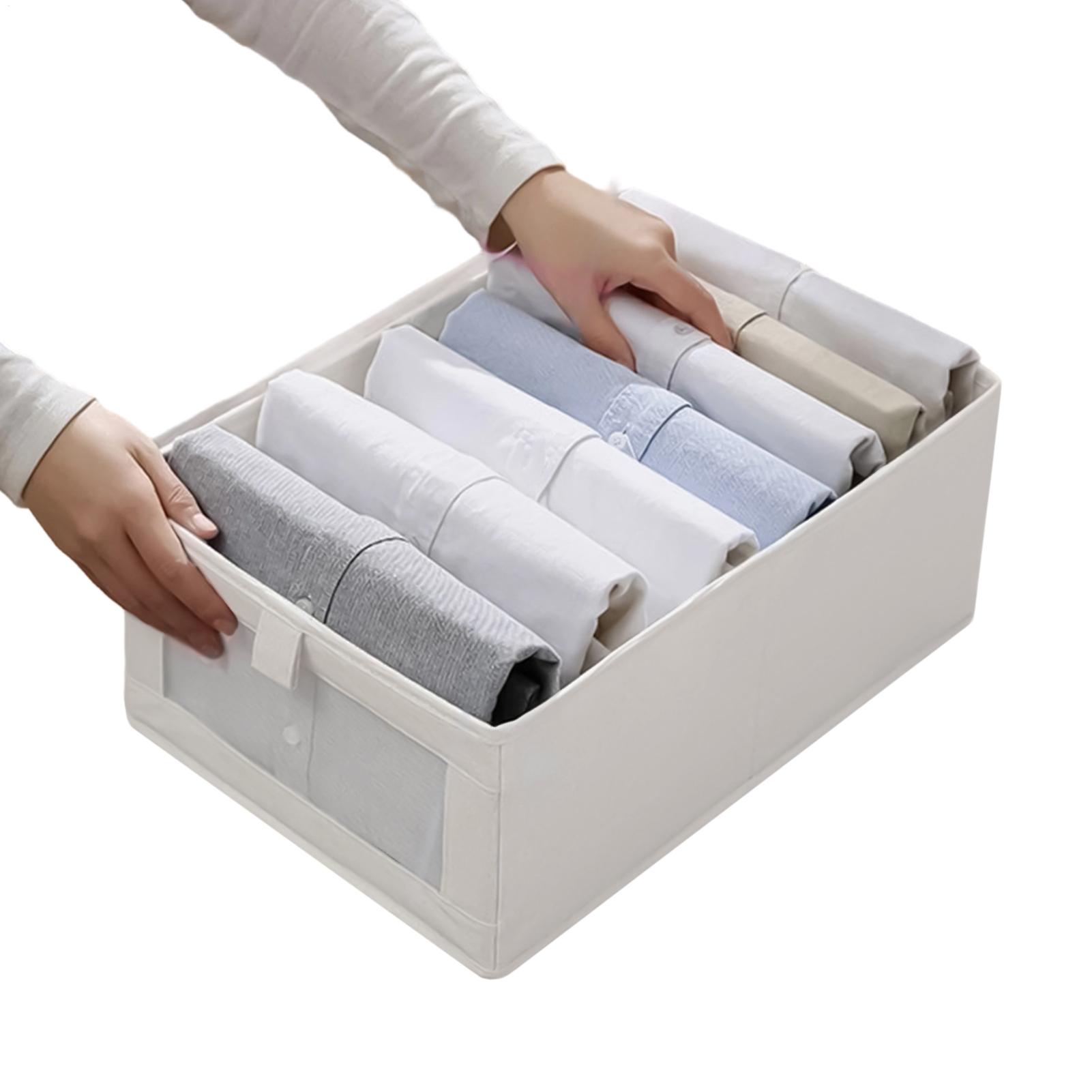 Органайзер для шкафа с прозрачным окном Контейнер для хранения с прозрачным окном Органайзер для шкафа в спальне Многофункциональное хранение одежды CN 3660₽