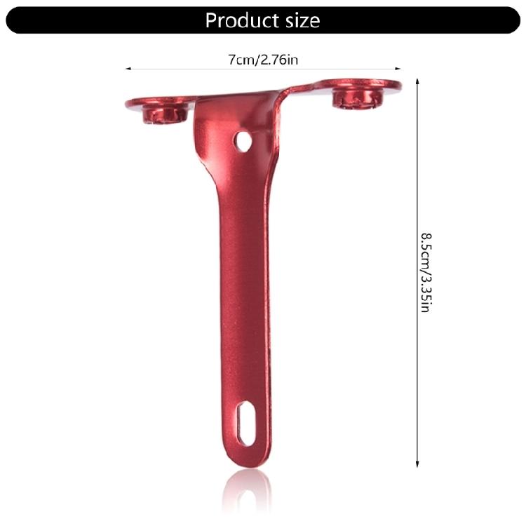 CO2 Cartridges Holder Bracket Mountain Bike Inflating Cartridges Holder Bottle Cage Mount Can Mount 2 Cartridges