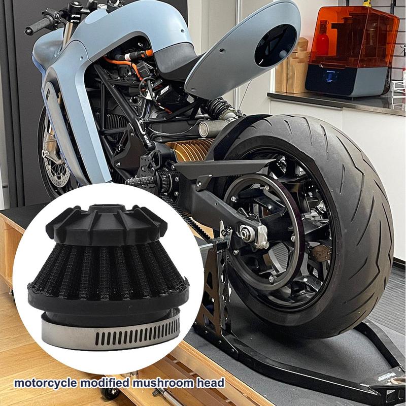 Sací filtr 35mm Oválný sací kužel Houbové hlavy Motocyklové příslušenství Kuželový Odvzdušňovač klikové skříně Karburátor Vzduchový filtr