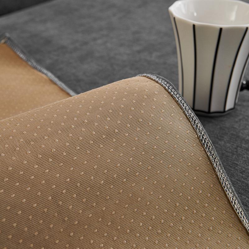 Chenille Sofa Mat Four Season Universal Solid Color Chaise Longue Couch Cushion Cover L Shape Sofa Slipcover Living Room Home