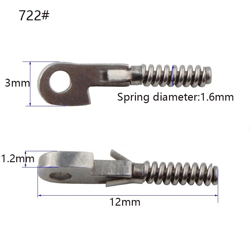 

100PCS Spring Inserts For Repairing Broken Eyeglass Flex Temples BrokenSpring Replacement Part 722