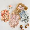 Sommer Mädchen Schwesternoutfits: Baby Strampler & Fruchtsalat Cheongsam Set
