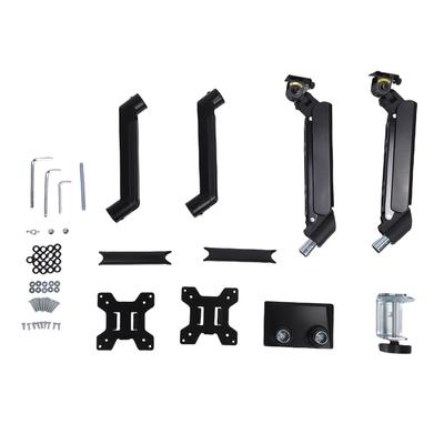 Dual Display Screen Arm Computer 13 34in 4.4 22lb Curved Screen Stand Mount for Desk
