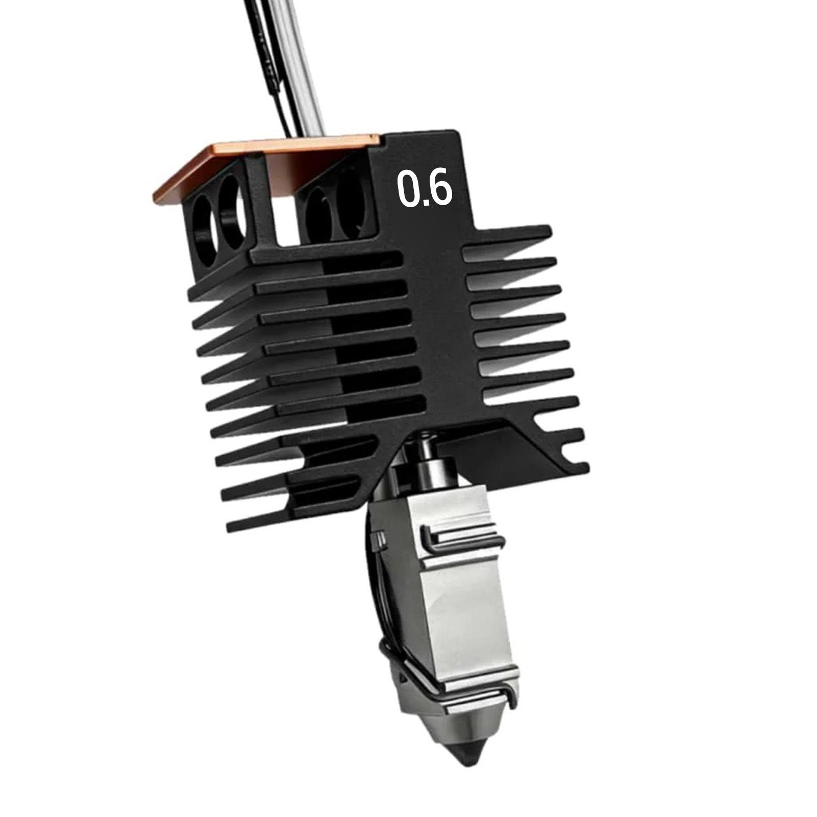 

Hotend Fit for Snapmaker U1 3D Printer 48W Ceramic Heating Block High Flow Hot End Kit 0.6mm Nozzle