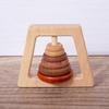 Montessori Baby's Rattle Molar Biteable Comfort Toy Wooden Newborn0-1Year-Old Baby Grip