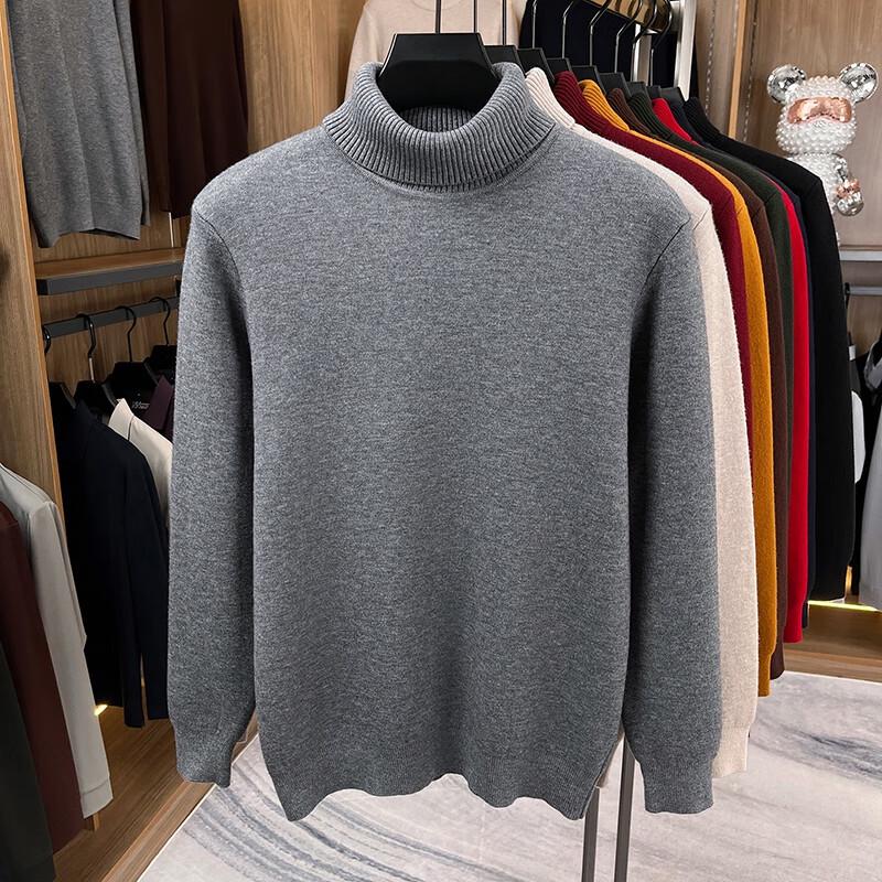 

Men s Thickened Plush-Lined Turtleneck Sweater YTMTST6871 2XL