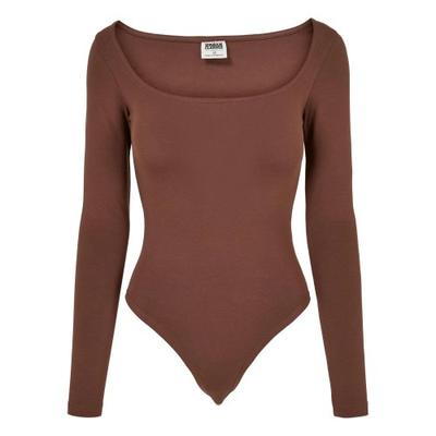 Body Orgânico de Manga Comprida Feminino Urban Classics