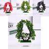 Artificial Heartshaped Chrysanthemum Plant With Plastic Materials For Home Office Decor