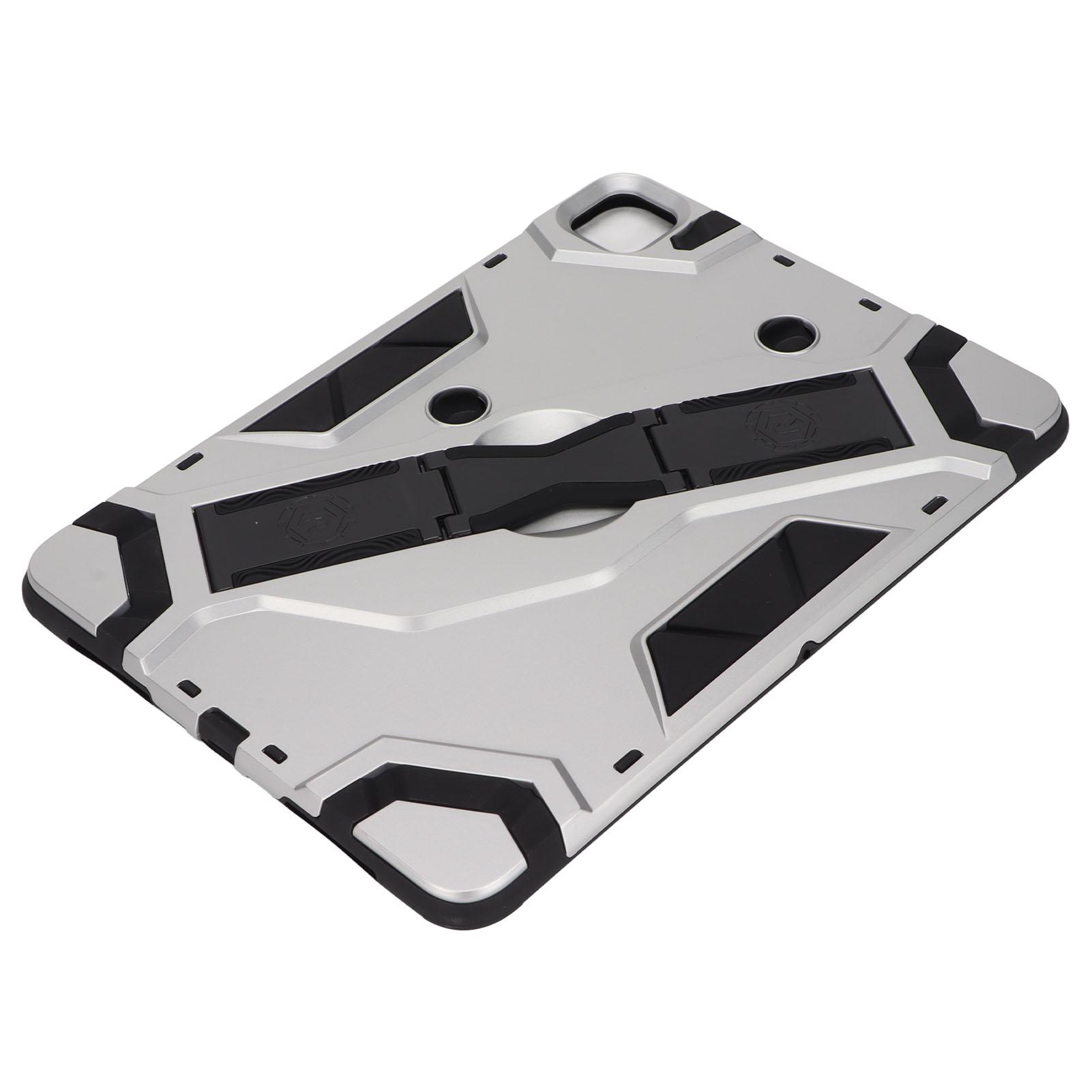 

Tablet Case Shock Absorption TPU Accurate Design Multifunction Protective Cover for IOS Tablet серебряный