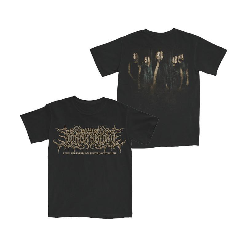 LORNA SHORE Death Metal Nuclear Dark Rock American Loose Print Tshirt for Men and Women S