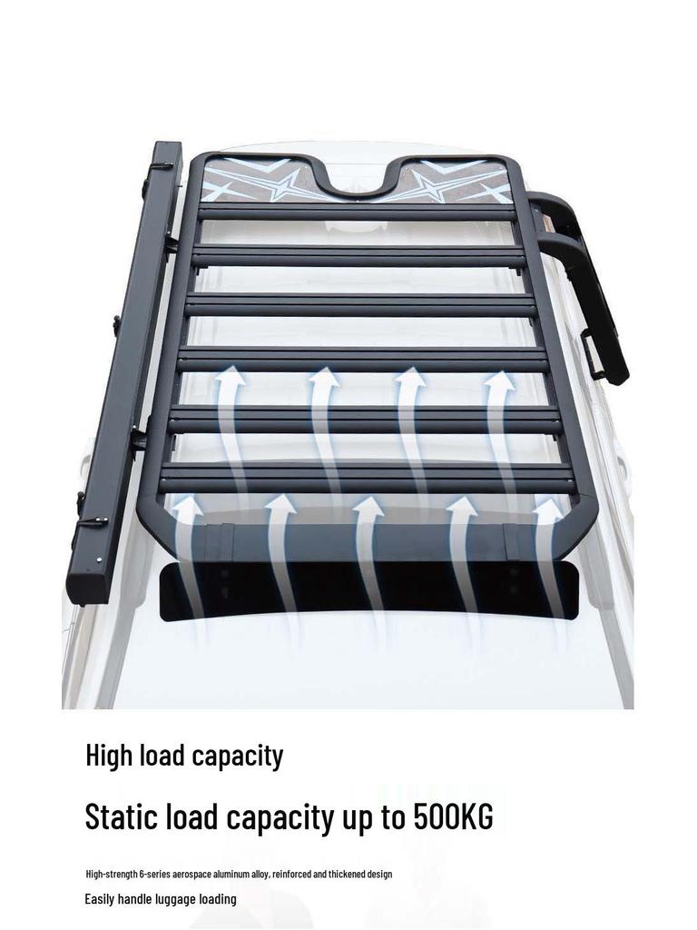 Chery ICAR V23 Roof Guard Kit: Modified Iron & Plastic Spoilers.