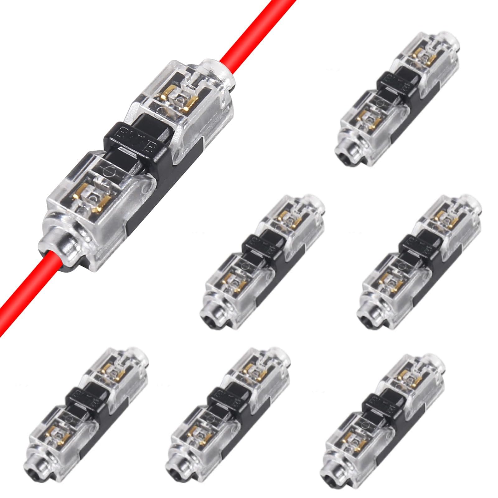 

aninako Провод, Электрозажим, Соединитель провода, Простая и быстрая установка проводки, Разветвление, Проводка, Соединительные клеммы, Автомобильные клеммы (H1*6)