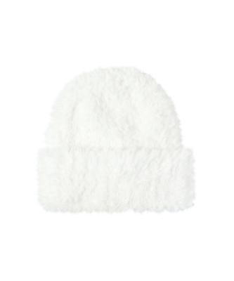 Sseonegteu Fluffy Beanie - White