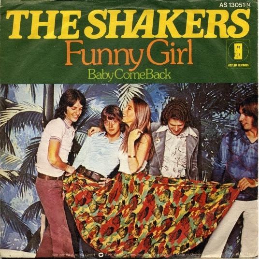 

7inch Record SHAKERS Funny Girl Baby Come Back AS13051 Asylum Records 1976 Germany Reggae Ska Dub Used