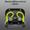 IPX7 Waterproof Wireless Bluetooth 5.3 Over-Ear Sport Headphones with Stereo and Call Capabilities