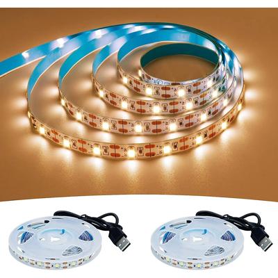 DC 5V USB LED Strips 2835 White Warm White LED Strip Light TV Background Lighting Tape Home Decor Lamp 1- 5m LED String Light