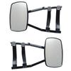 Powerful Clip-On Towing Mirrors Extended Mirrors For Towing 360° Rotation Adjustable Towing Mirror, Black 2PCS