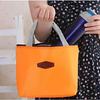 Solid Color Insulated Lunch Bag - Portable Thermal Cooler Bag, Handbag for Camping Picnic Hot & Cold Food Storage