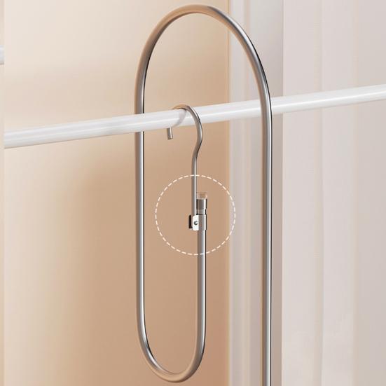 Pillowcase Hanger Spiral Sheet Hanger Strong Durable Flexible Quick Drying Rack for Winter Quilts And Heavy Wool Blankets