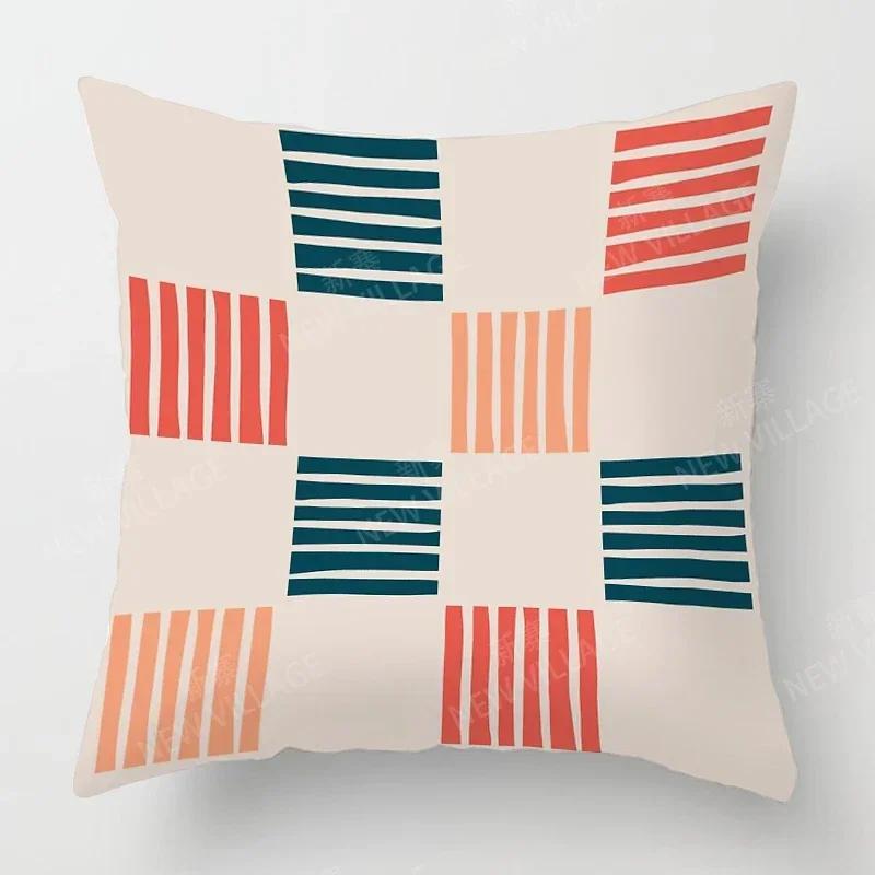 Nordic Fall Home Decor Autumn Throw Pillow Case Sofa Cushion Cover Modern