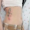 Autocollant de tatouage temporaire pour le bras style gothique haut de gamme personnalité simple protection solaire