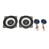 4Pcs Coaxial Car Loudspeaker 120W 4inch Car Tweeter Subwoofer Loudspeaker for Car Truck Stereo Sound System