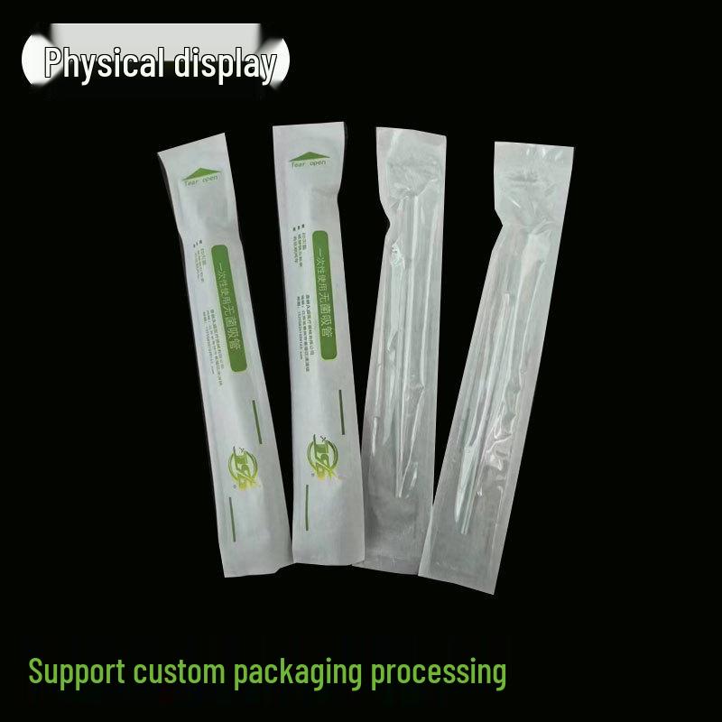 Sterile Einweg-Kunststoffpipette mit Einzelverpackung aus Papier-Kunststoff - 1 ml, 2 ml, 3 ml, 5 ml.