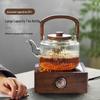 YIHUTEA High-Temperature Resistant Glass Teapot with Infuser