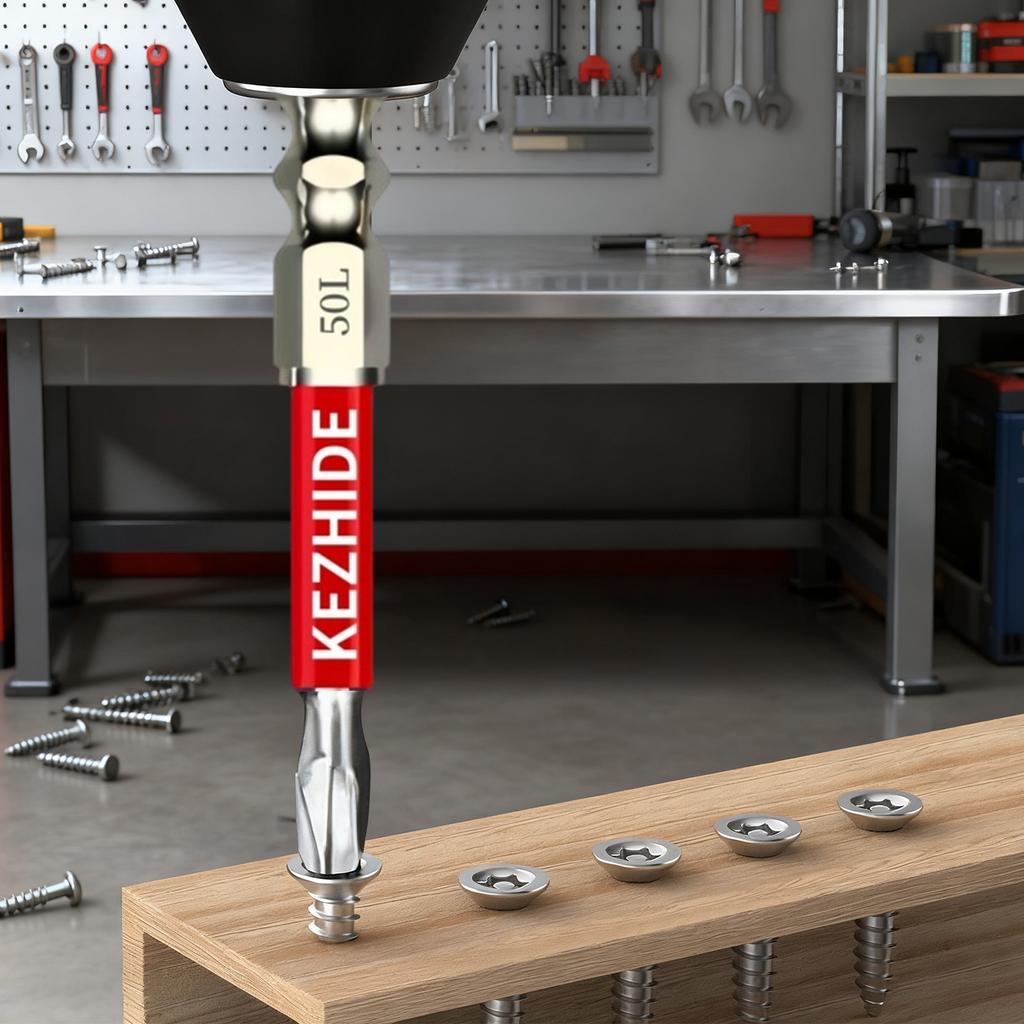 Impact Screwdriver Bits Anti-Slip Cross Head Magnetic Driver Drill Bit Hexagonal Shank High Hardness Electric Drills Screwdriver