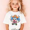 Cute Chibi Character Print Cotton TShirt Men Women Kids Family Clothes 2026 Summer ShortSleeve Casual Tee Tops