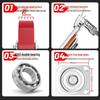 Nanluo 6-inch Heavy-Duty Industrial Caster with Brake