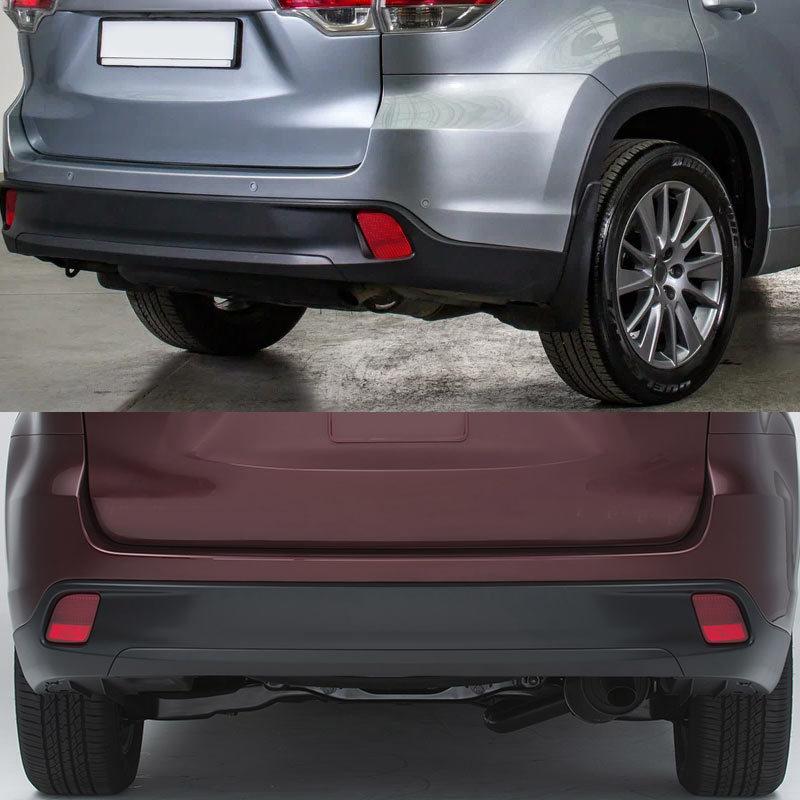 Left Right Rear Bumper Reflector Trim Cover Fog Light No Bulb For Toyota Highlander 2015 2016 2017 2018  Signal Tail Light