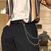 Chaîne de taille Punk Unisexe Porte-clés Long à Poche Légère pour Étudiant Port Quotidien Accessoire Anti-perte