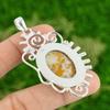 Polka Dot Agate Pendant 925 Sterling Silver Pendant Natural Gemstone Pendant Handmade Jewelry Gifts For Mom