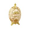 Press Type European Style Toothpick Box Light Luxury Sturdy Floral Toothpick Case Rose Pattern Automatic Toothpick Dispenser
