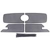 Middle Screening Mesh Front Grille Mesh For Volvo XC90 2017-2024 2019 Front Grille Net Cover Stainless steel Car Accessories
