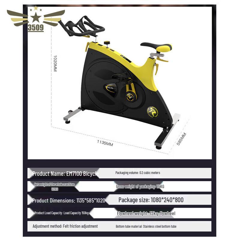3509 Indoor Fitness Spinning Bike
