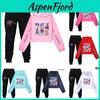 Kpop Demon Hunters Girls Cotton Casual Set With Long Sleeve Hoodie And Pants For Ages 110-170cm