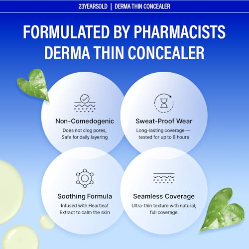 Derma Thin Concealer #0.5P Pink Beige 5g