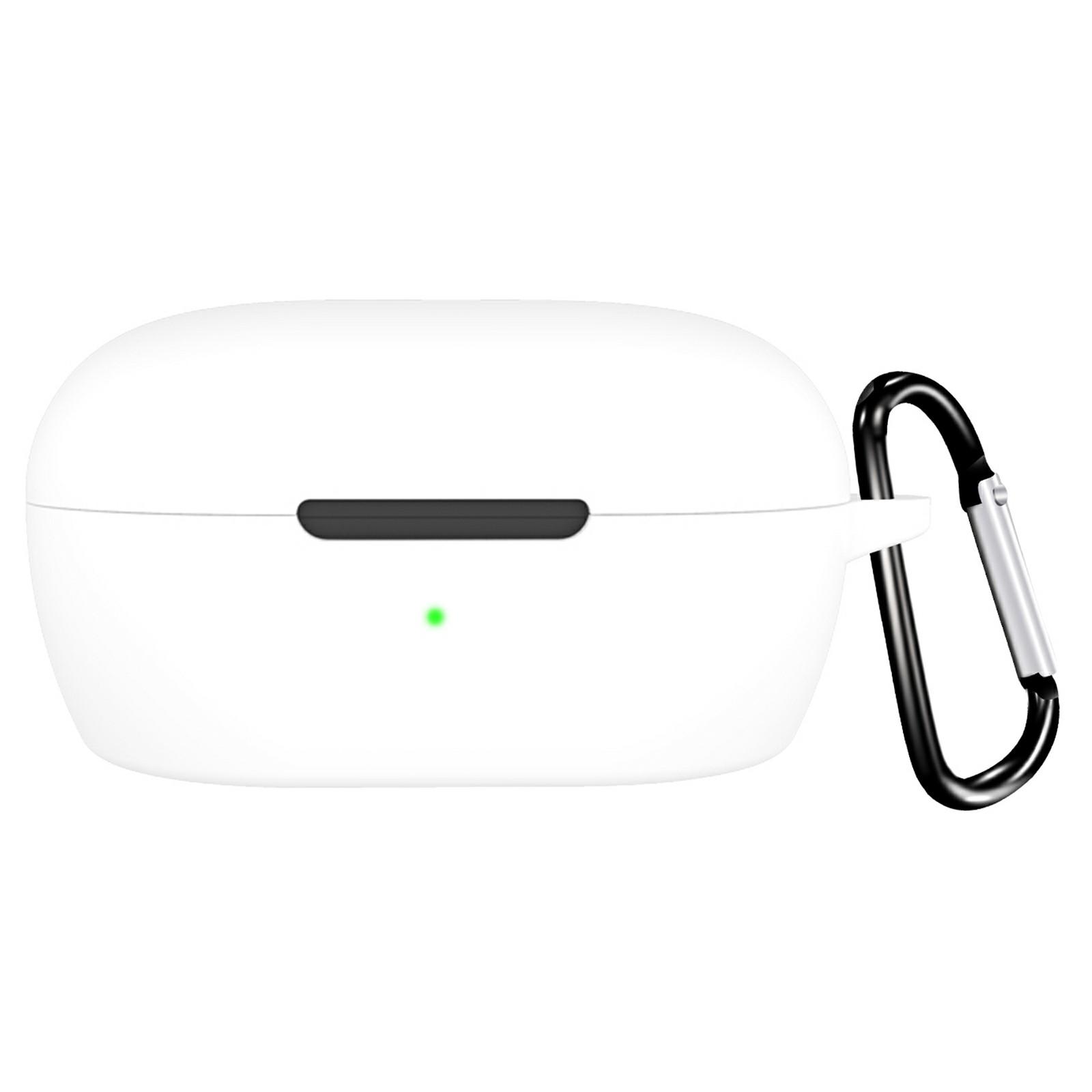 

Для Bose QuietComfort Защитный чехол Bluetooth-совместимые наушники Силиконовый чехол с крючком White