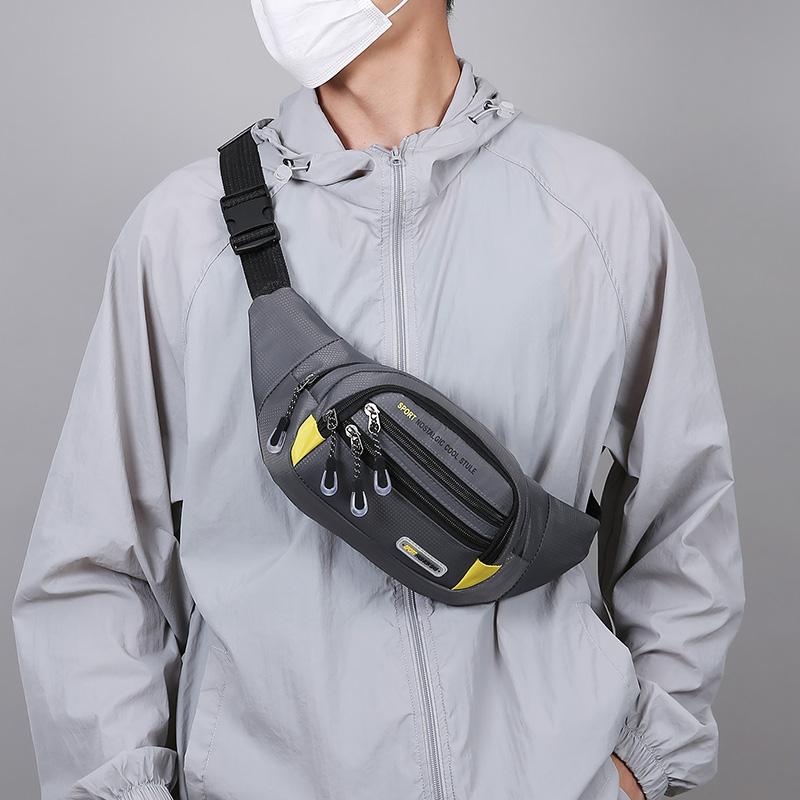 Geantă de Talie Mobilă Unisex - Capacitate Mare, Rezistentă la Apă, Durabilă pentru Muncă și Călătorii, Geantă Sport Fashion Crossbody