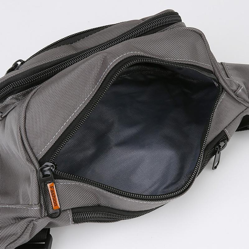 Waist Bag Men's Lightweight Chest Bag Oxford Shoulder Crossbody Bag