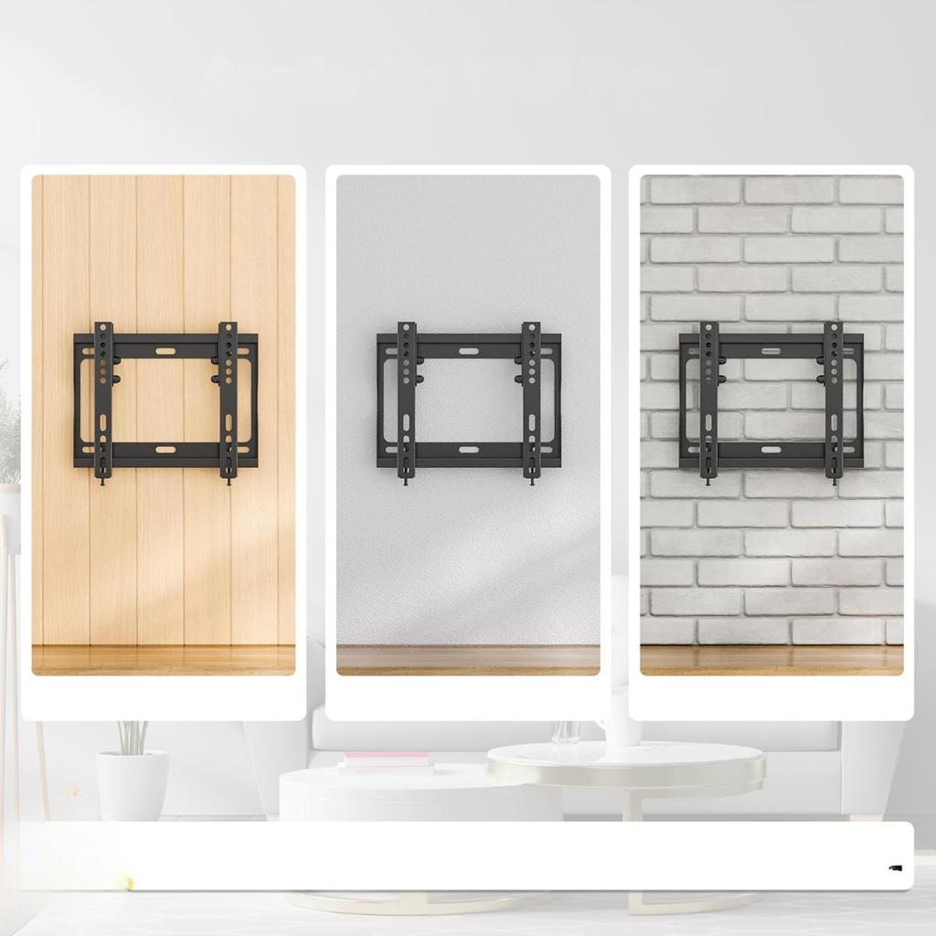 Bontec Ultra Thin Wall Mount For TV 17-45" 30 Vesa 50x50-200x200