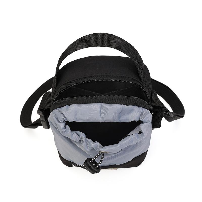 Waterproof Nylon Sling Bag - Outdoor Travel Pouch with Dedicated Water Bottle Pocket (New Nylon Crossbody Design)