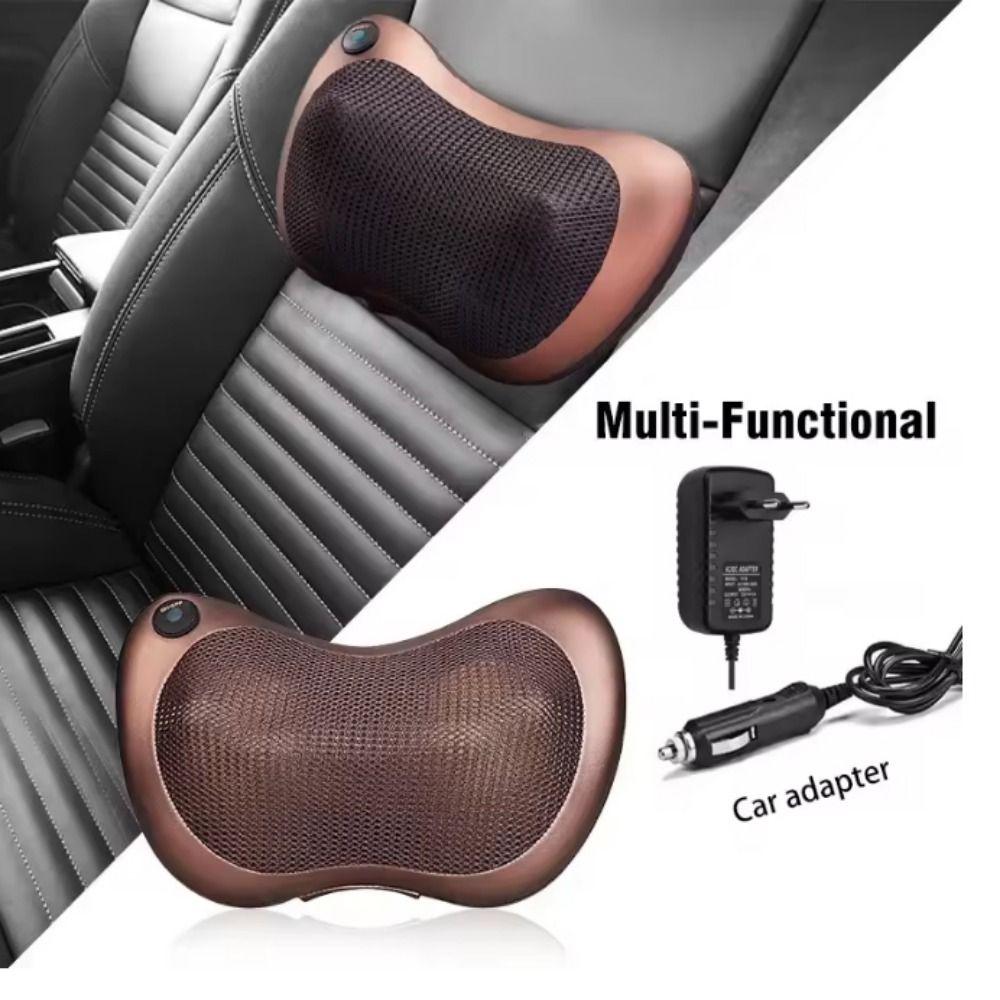 Kneading Electric Massage Pillow 8 Head Massager Neck Massage Pillow Car Massage Pillow Body Relax