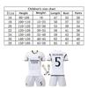 Real Madrid Bellingham Kids Sports Equipment Soccer Jersey YSHT White
