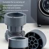 Washing machine  height increase  absorption suction cup foot pad